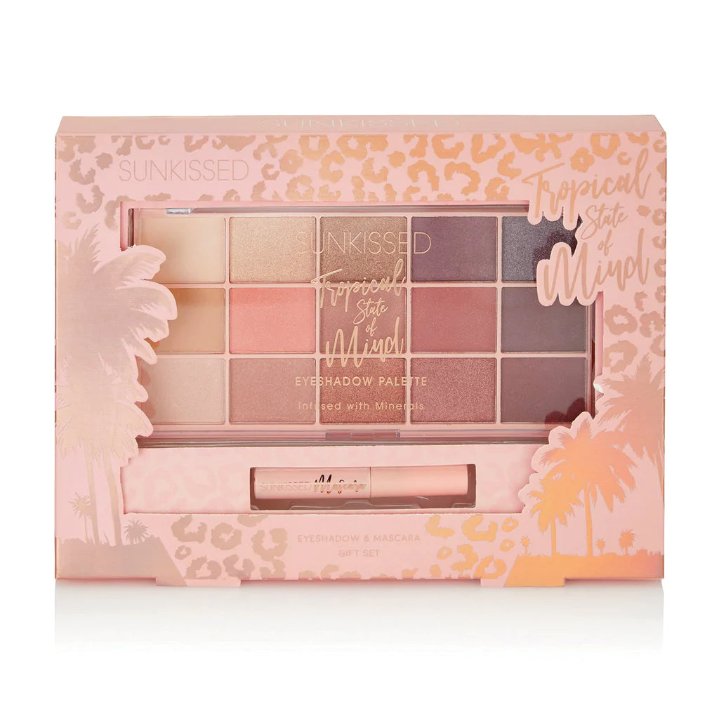 Sunkissed Tropical State Of Mind Eye Shadow Palette + Mascara Kit