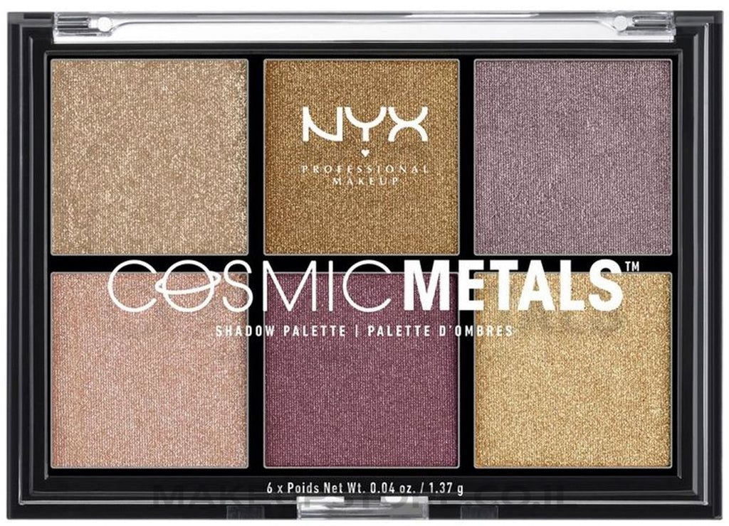 Nyx Cosmic Metals Shadow Palette|Cheeks Pakistan