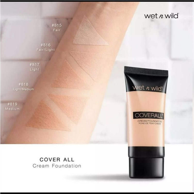 Wet N Wild CoverAll Cream Foundation - Light/Medium